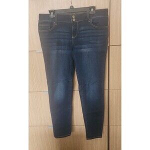 New York & Company Soho Jeans Curve Creator Leggings Size 12